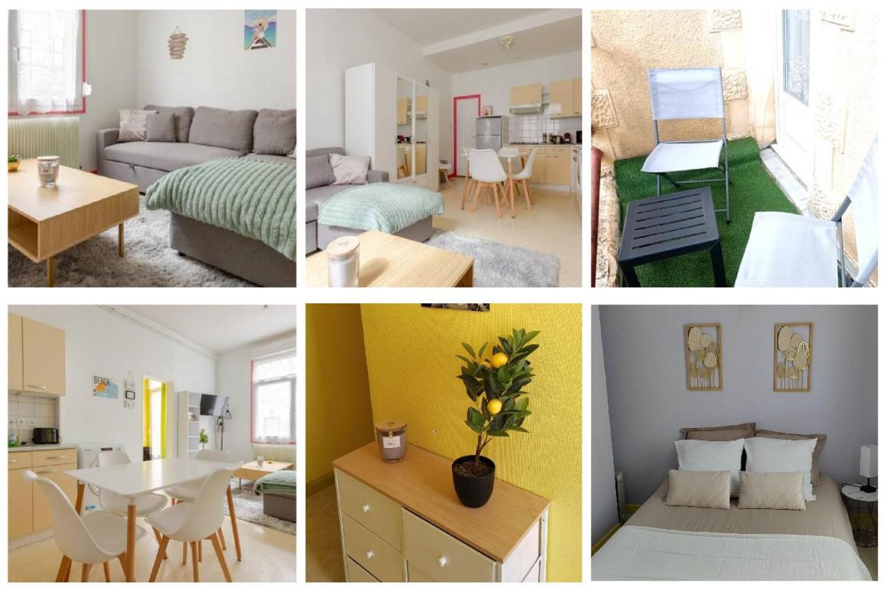 ++++ Central Charmant 70M2 Avec Balcon, Mer A 200 M Et Rue Pietonne A 300 M ++++ Berck Extérieur photo